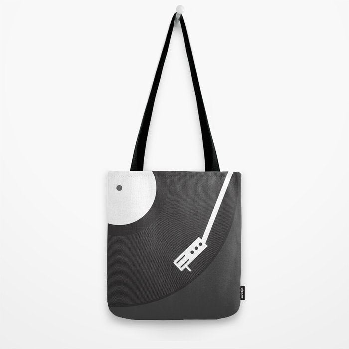 Vinyl Record Tote Bag Gallery Image 2