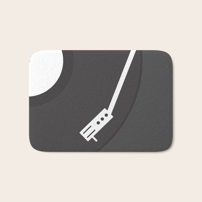Vinyl Record Bath Mat Gallery Image 1