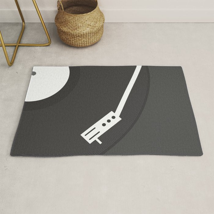 Vinyl Record Rug Gallery Image 1