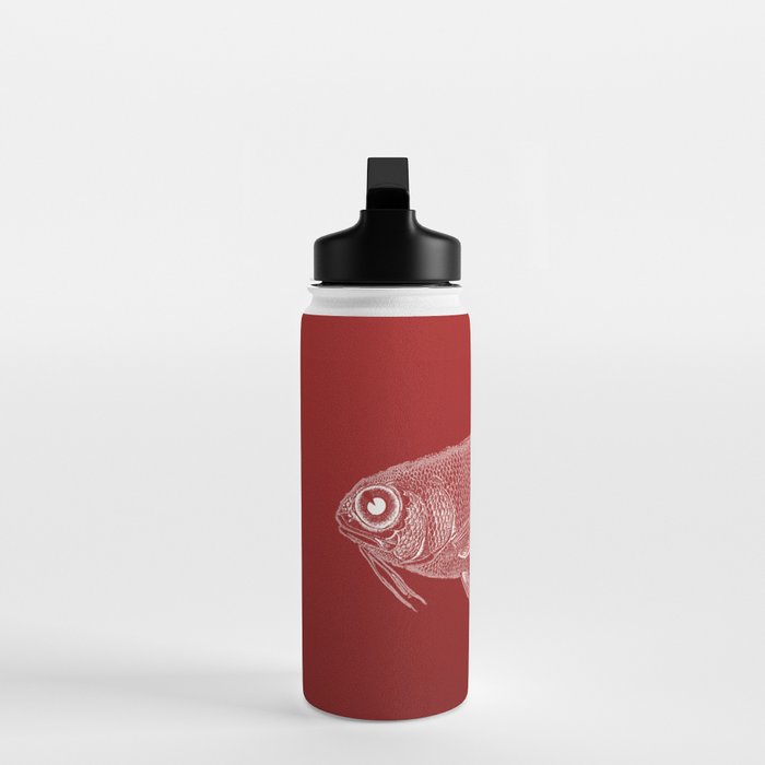 red fish poisson Water Bottle Gallery Image 3