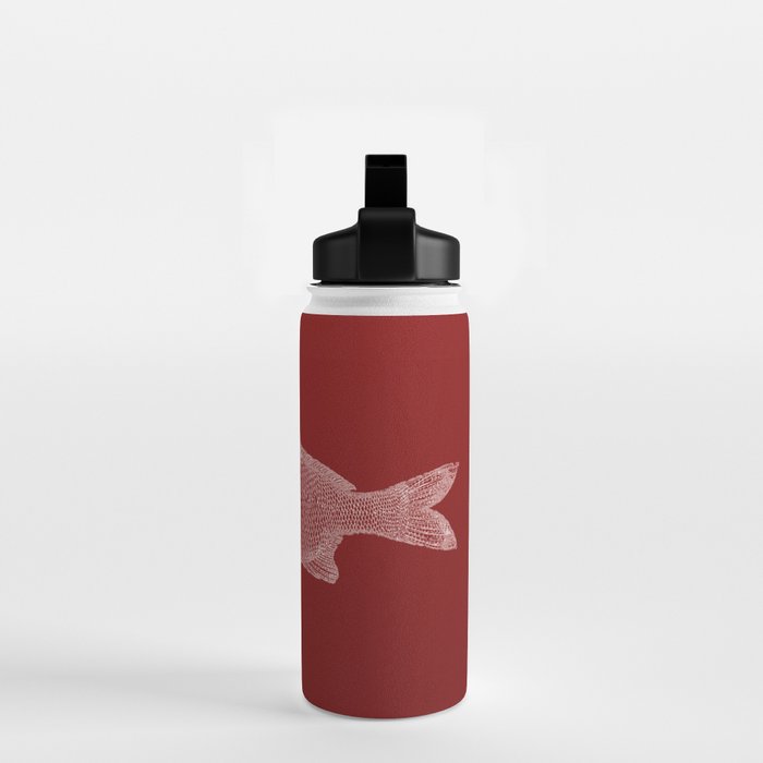 red fish poisson Water Bottle Gallery Image 2