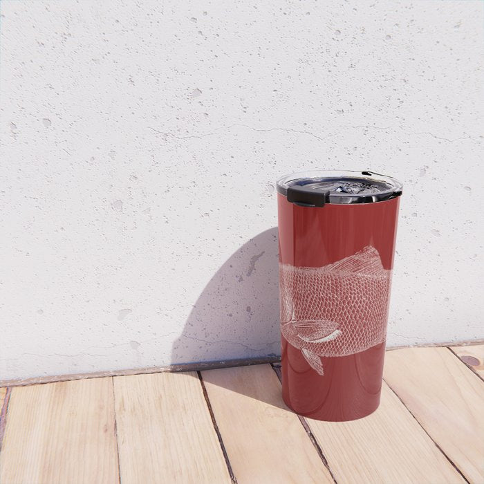 red fish poisson Travel Mug Gallery Image 4
