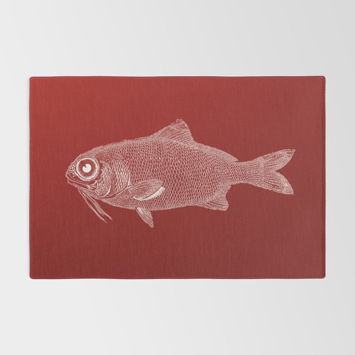 red fish poisson Rug Gallery Image 2