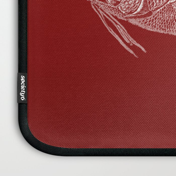 red fish poisson Laptop Sleeve Gallery Image 3