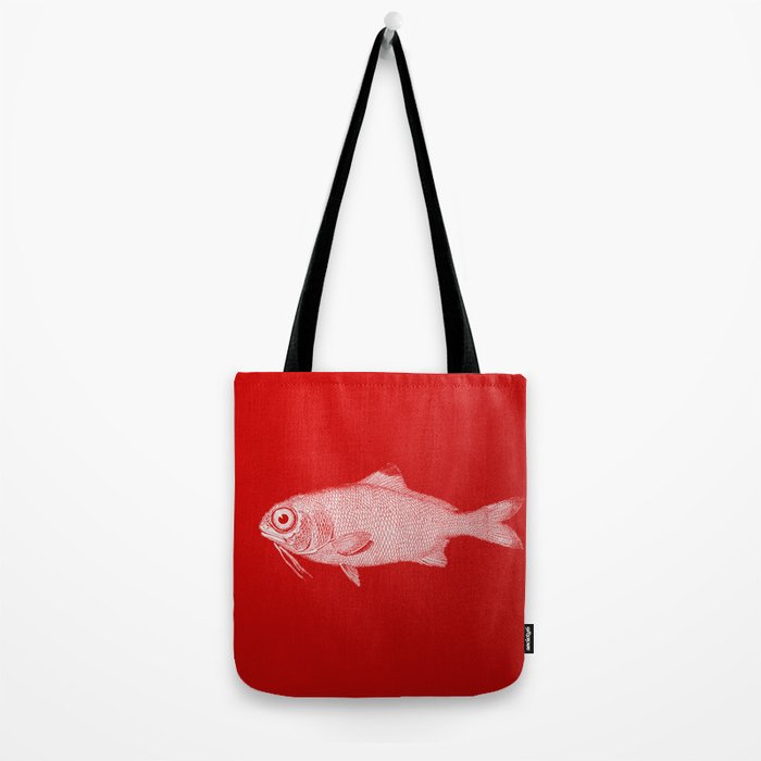 red fish poisson Tote Bag Gallery Image 2