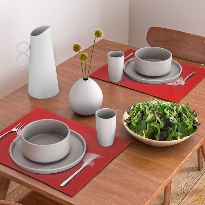 red fish poisson Placemat Gallery Image 2