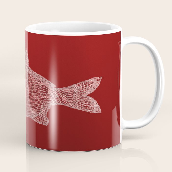 red fish poisson Coffee Mug Gallery Image 1