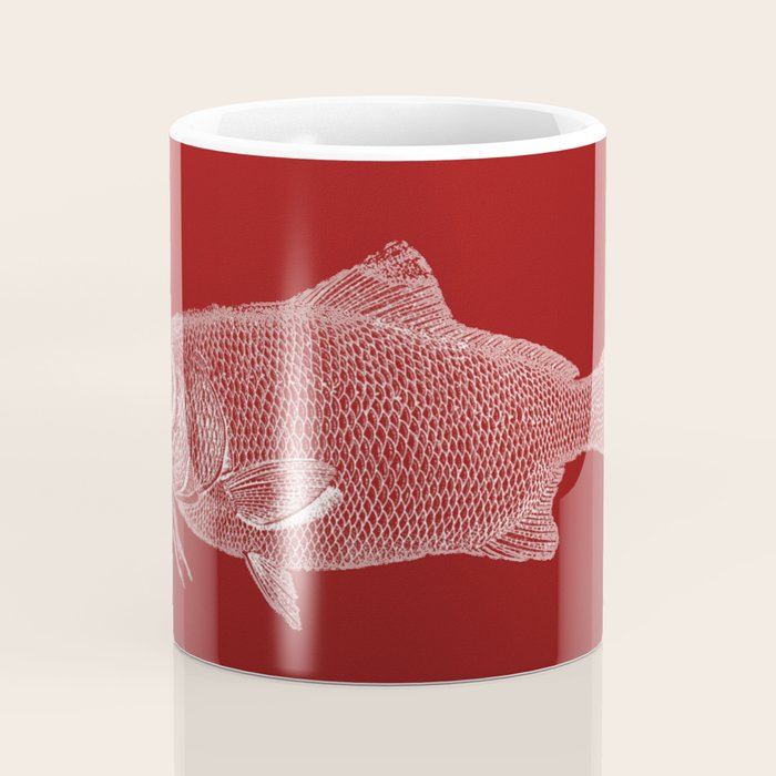 red fish poisson Coffee Mug Gallery Image 4
