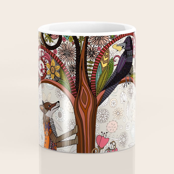 fox and crow Coffee Mug Gallery Image 4