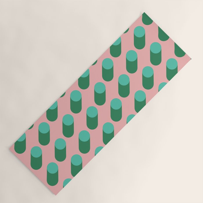 BAUHAUS POP BASIL Yoga Mat Gallery Image 1