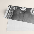 La cosa nostra arrest mug shot Sugar House Gang criminal mob bootleggers hiding faces behind hats black and white photgraph - photgraphy - photographs Wrapping Paper Gallery Image 2