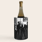 La cosa nostra arrest mug shot Sugar House Gang criminal mob bootleggers hiding faces behind hats black and white photgraph - photgraphy - photographs Wine Chiller Gallery Image 3