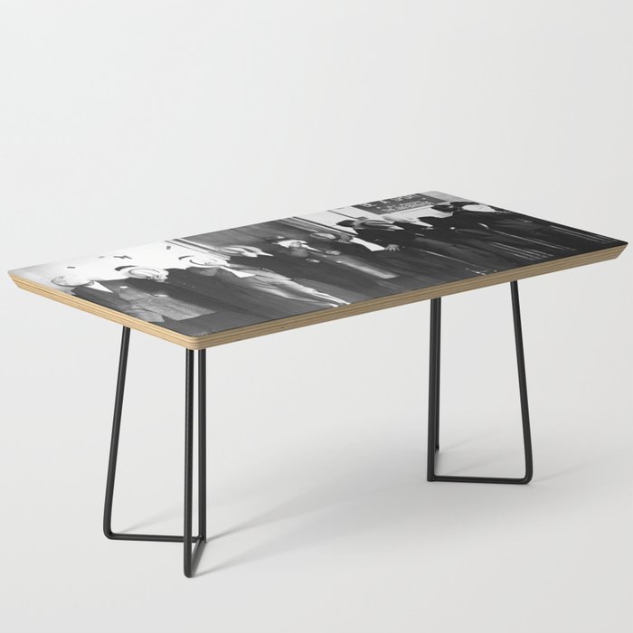 La cosa nostra arrest mug shot Sugar House Gang criminal mob bootleggers hiding faces behind hats black and white photgraph - photgraphy - photographs Coffee Table Gallery Image 1