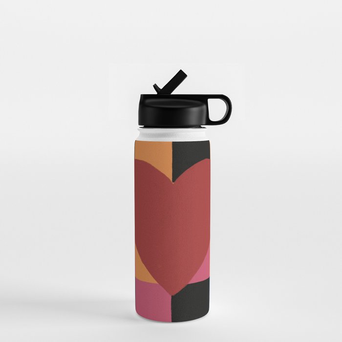The heart Water Bottle Gallery Image 1