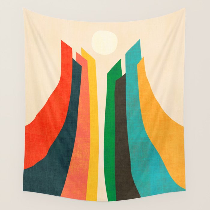 Skyscraper Wall Tapestry Gallery Image 4