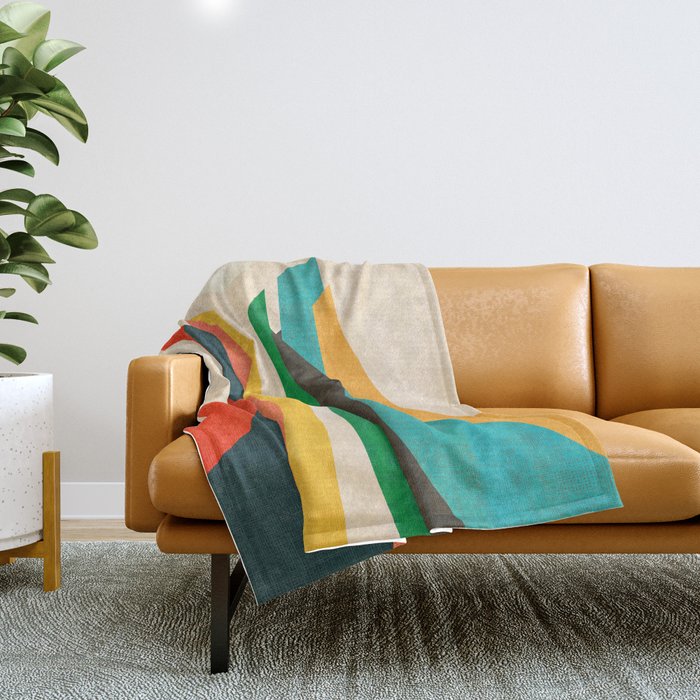 Skyscraper Throw Blanket Gallery Image 1