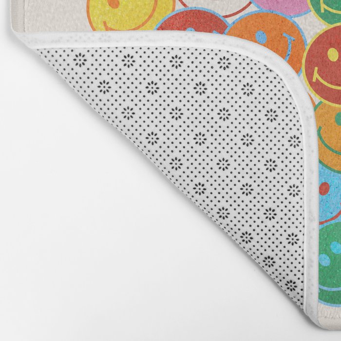 Lots of Smileys Bath Mat Gallery Image 2