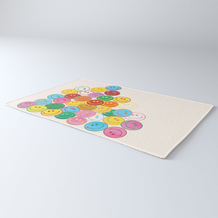 Lots of Smileys Rug Gallery Image 3