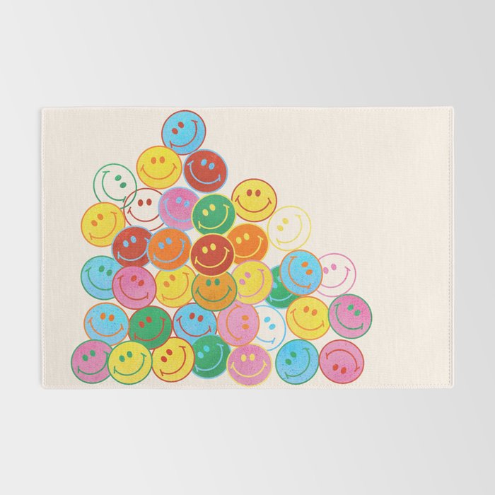 Lots of Smileys Rug Gallery Image 2