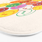 Lots of Smileys Bath Mat Gallery Image 3