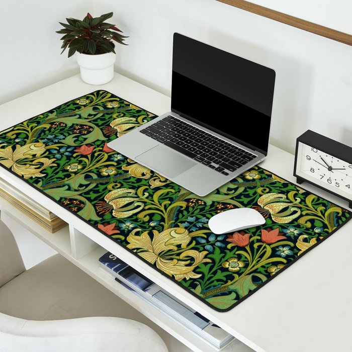 William Morris "Golden Lily" 4 Desk Mat Gallery Image 2