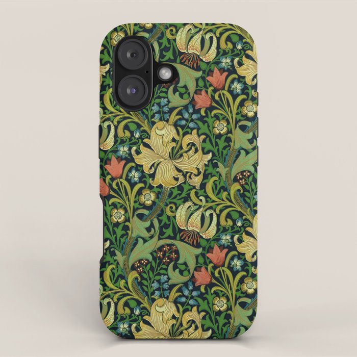 William Morris "Golden Lily" 4 iPhone Case Gallery Image 1