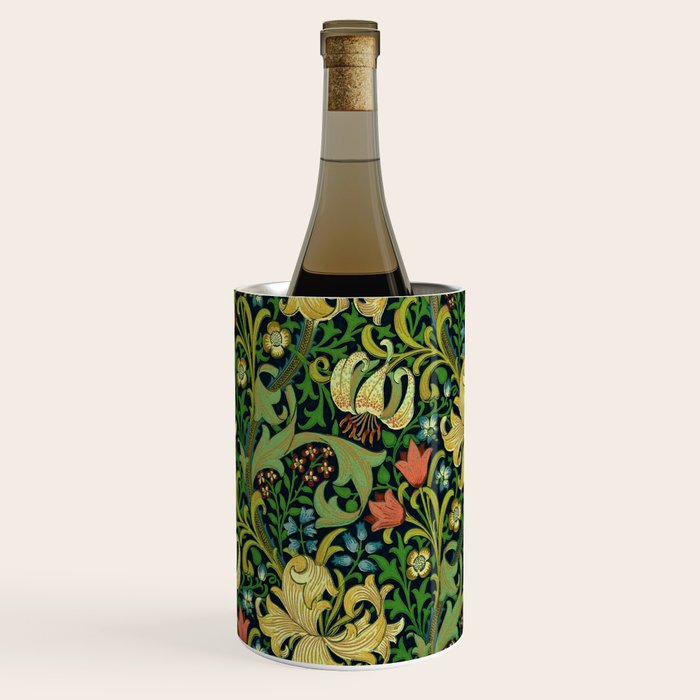 William Morris "Golden Lily" 4 Wine Chiller Gallery Image 2