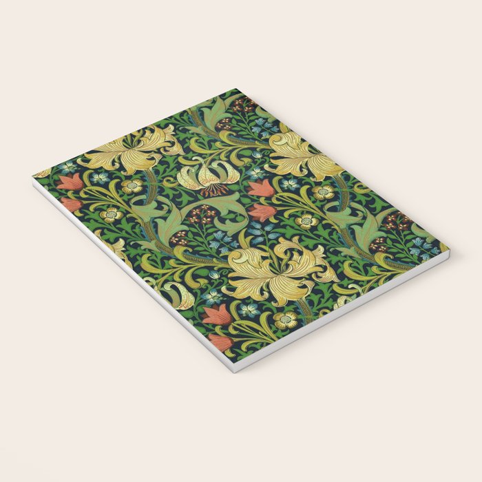 William Morris "Golden Lily" 4 Notebook Gallery Image 3