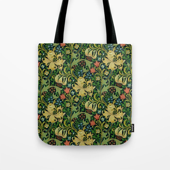 William Morris "Golden Lily" 4 Tote Bag Gallery Image 1