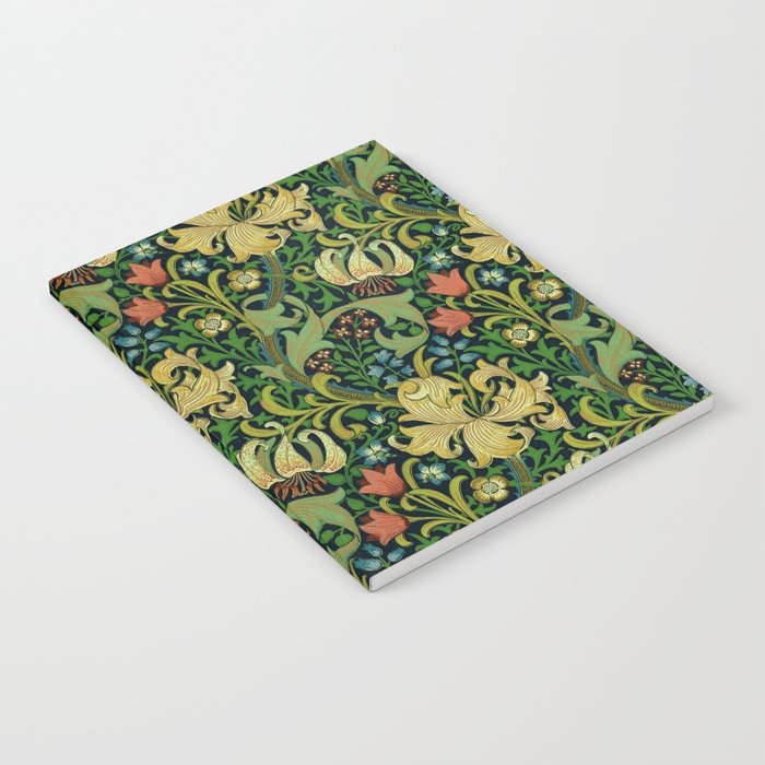 William Morris "Golden Lily" 4 Notebook Gallery Image 1