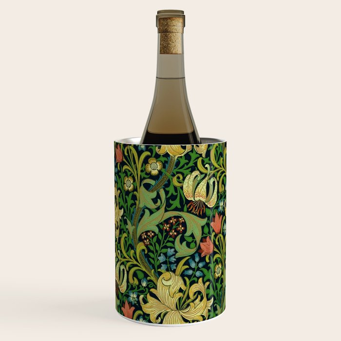 William Morris "Golden Lily" 4 Wine Chiller Gallery Image 3
