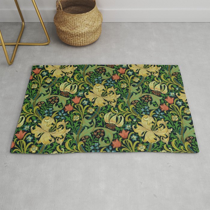William Morris "Golden Lily" 4 Rug Gallery Image 1