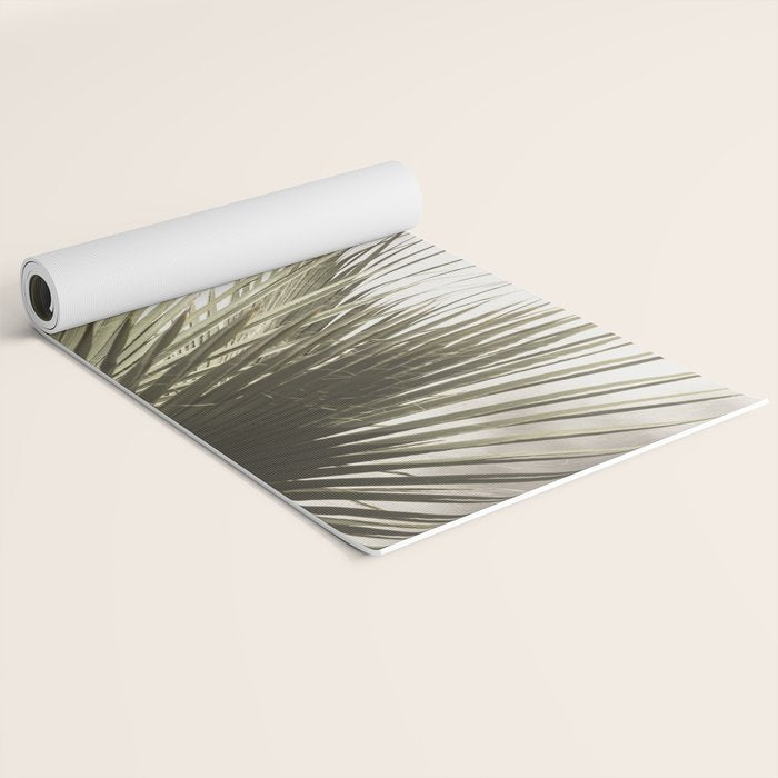 Palm Leaf Tropical Yoga Mat Gallery Image 2
