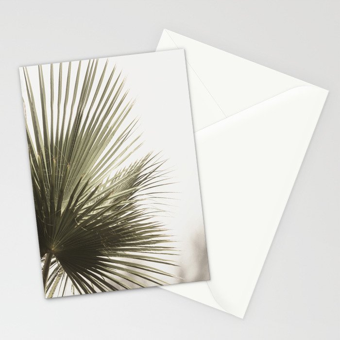 Palm Leaf Tropical Stationery Card Gallery Image 2