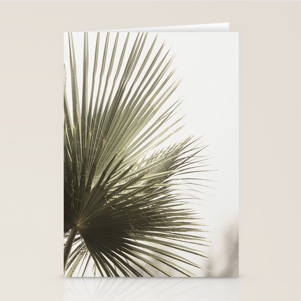 Palm Leaf Tropical Stationery Card Gallery Image 1