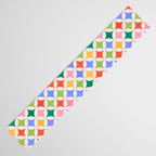 Festive Geometry Pattern Table Runner Gallery Image 3