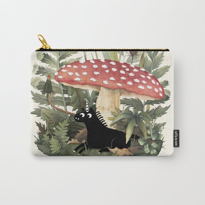 Tiny Unicorn Carry All Pouch