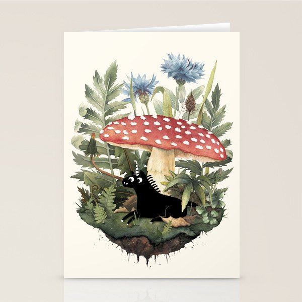 Tiny Unicorn Stationery Card Gallery Image 2