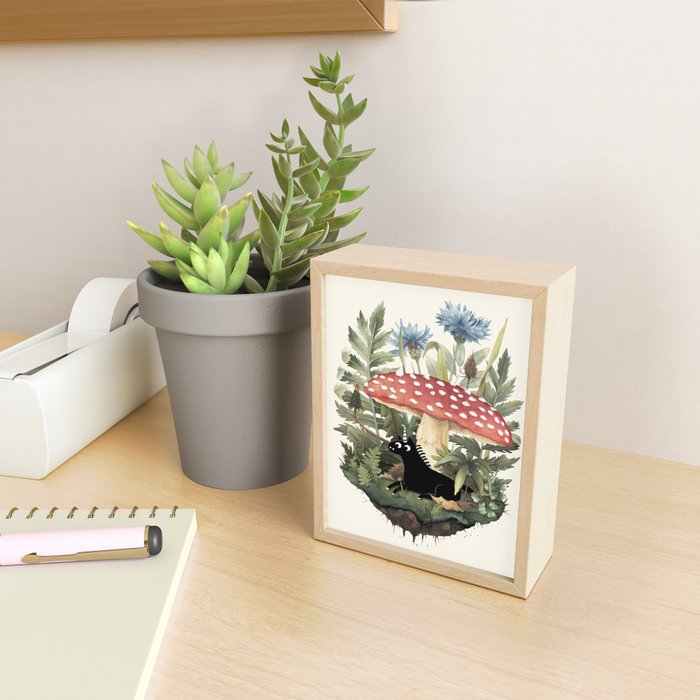 Tiny Unicorn Mini Art Print Gallery Image 2