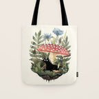 Tiny Unicorn Tote Bag Gallery Image 1