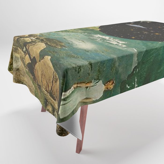 Alien Escapade Tablecloth Gallery Image 1