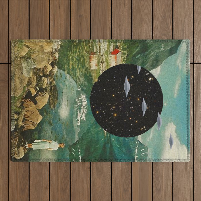 Alien Escapade Outdoor Rug Gallery Image 1