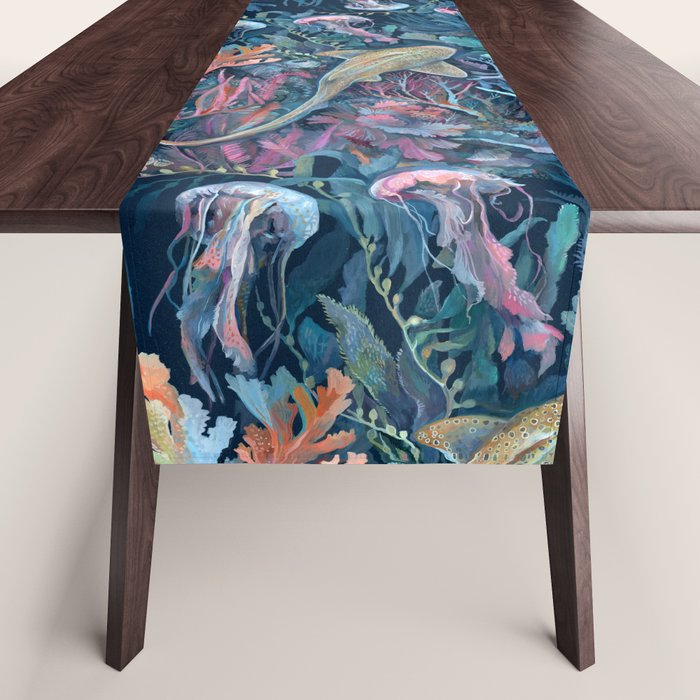 Marine Life Table Runner Gallery Image 1