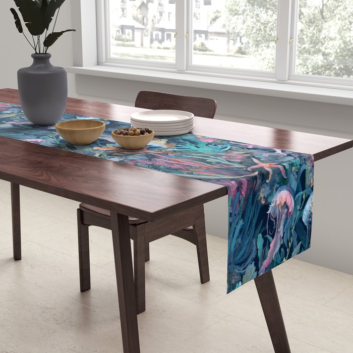 Marine Life Table Runner Gallery Image 2