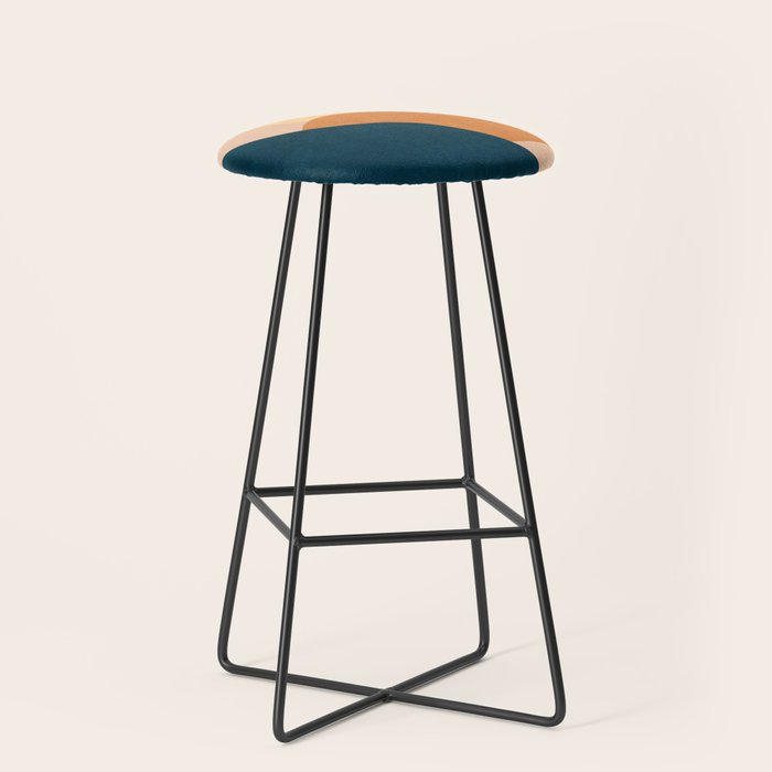 Warm Boho mountain sunset Stool Gallery Image 1