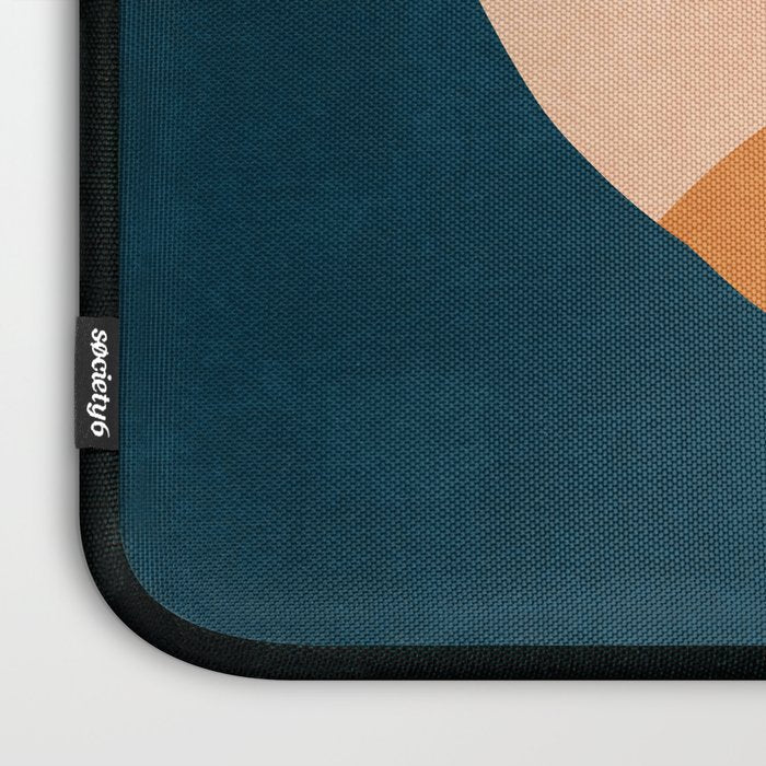 Warm Boho mountain sunset Laptop Sleeve Gallery Image 3