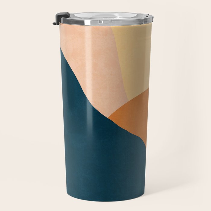 Warm Boho mountain sunset Travel Mug Gallery Image 3