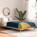Warm Boho mountain sunset Comforter Gallery Image 2