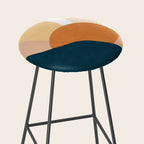 Warm Boho mountain sunset Stool Gallery Image 2