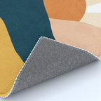 Warm Boho mountain sunset Rug Gallery Image 4